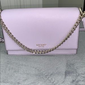 Kate Spade convertible crossbody lilac purple bag